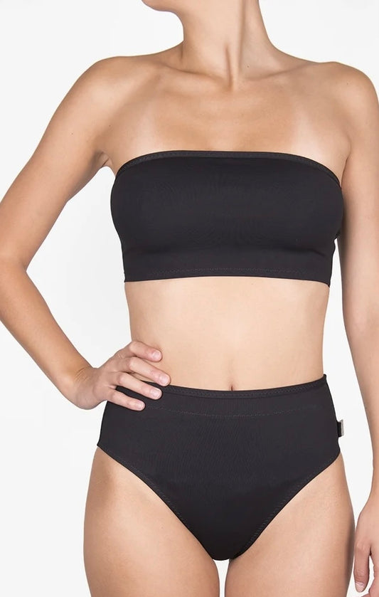 SHAN Techno-Graph Tube Top - Caviar