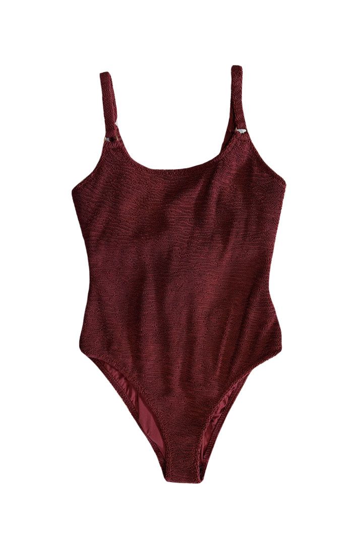 BAKU Ibiza D-E Cup Underwire One Piece Swimsuit - Currant
