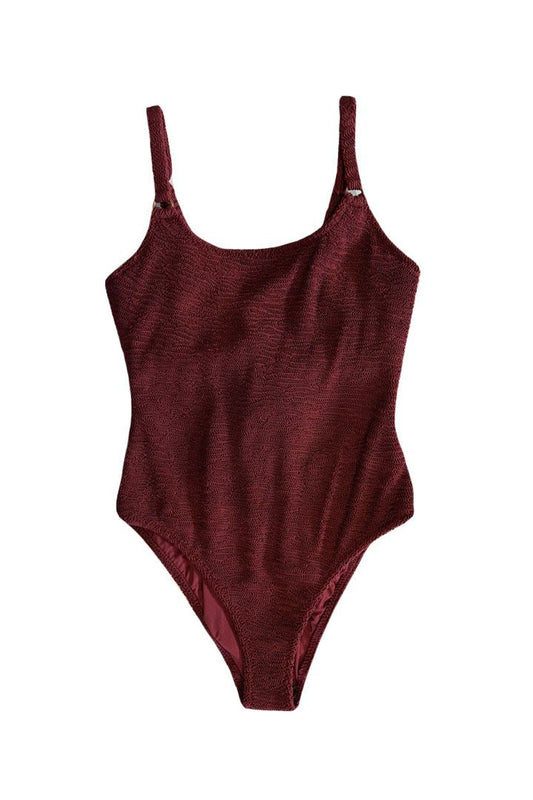 BAKU Ibiza D-E Cup Underwire One Piece Swimsuit - Currant