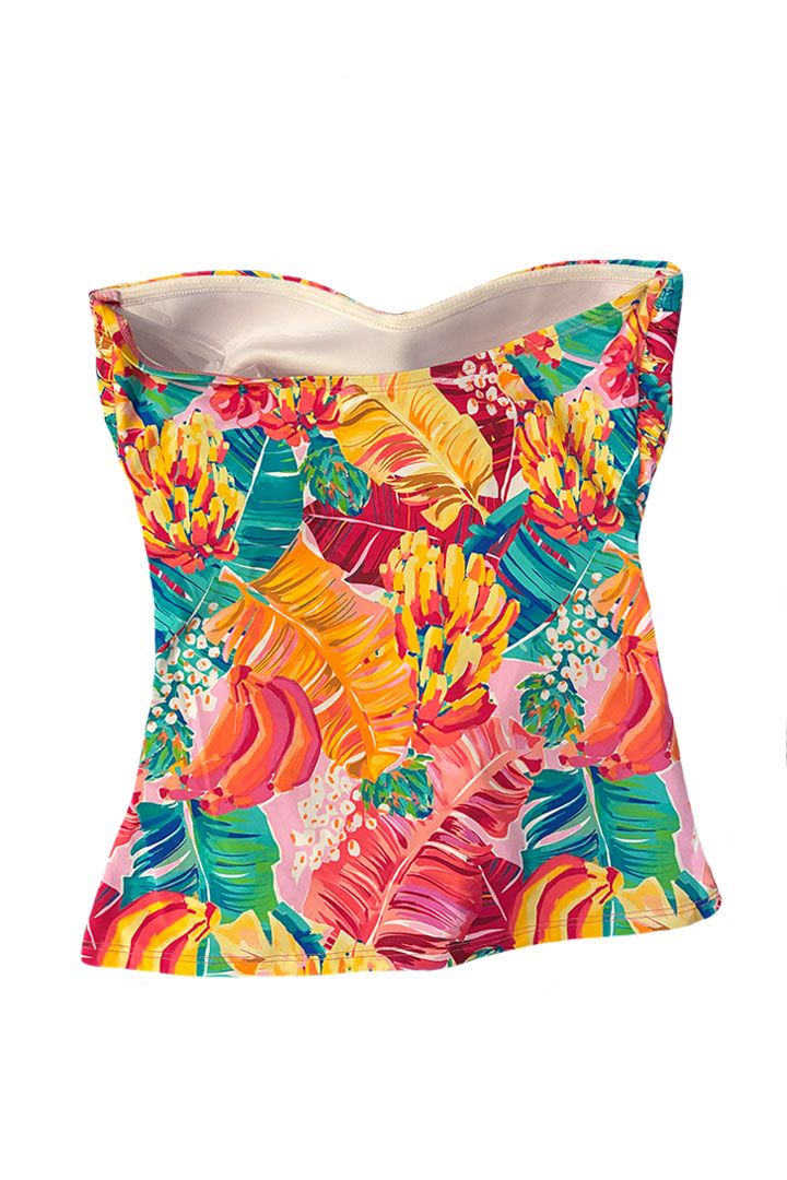 ROD BEATTIE Twist Bandeau Tankini Top - I Like It