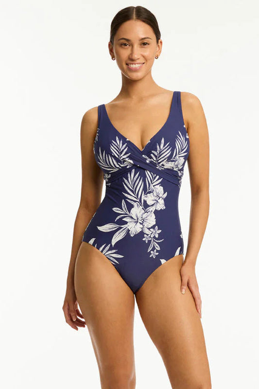 Aloha Cross Front One Piece