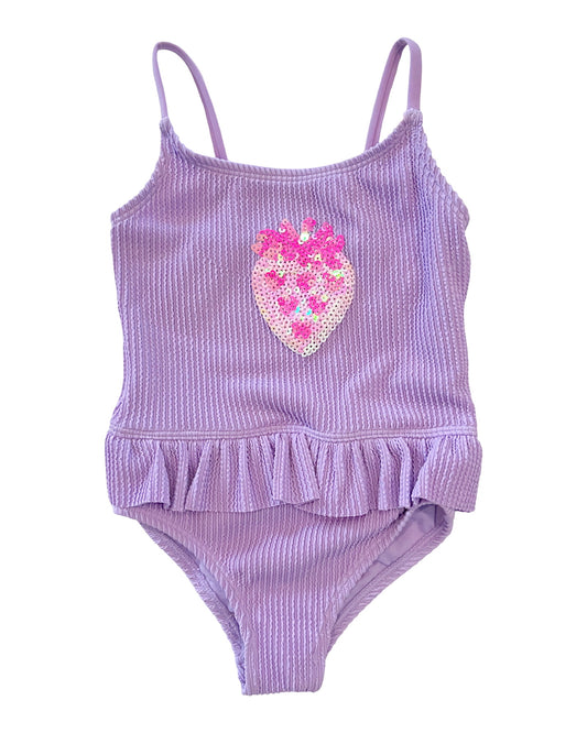 ANGEL BEACH Toddler-Girls One Piece - Violet