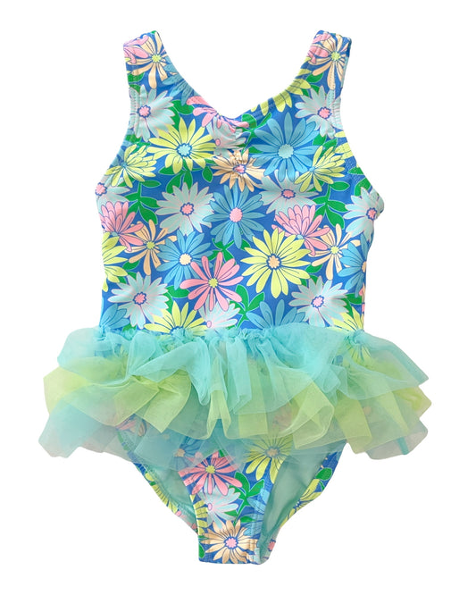 ANGEL BEACH Toddler-Girls Tulle One Piece - Le Fleur
