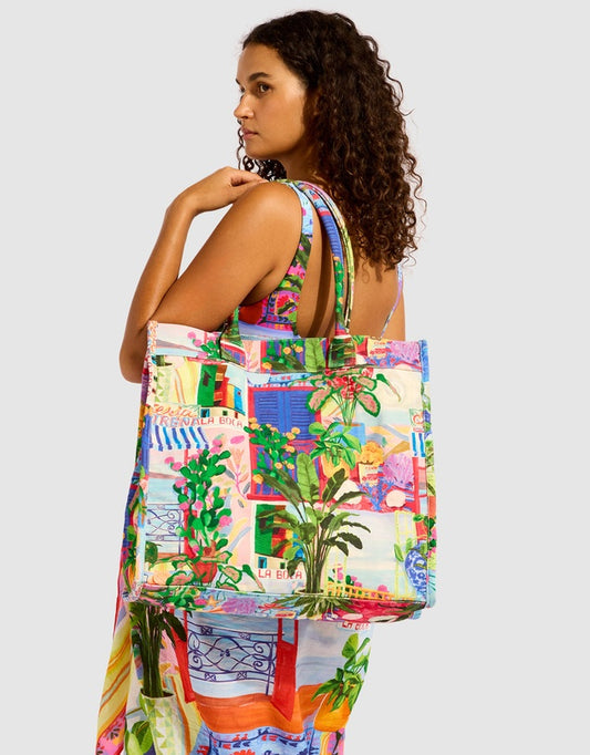 SEAFOLLY La Boca Tote Bag - Sapphire