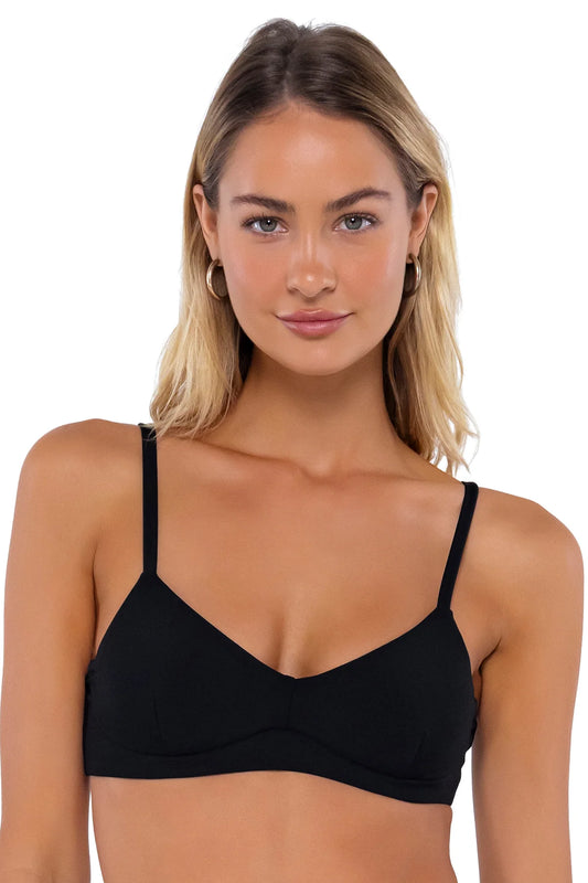 SWIM SYSTEMS Annalee Underwire Top - Black