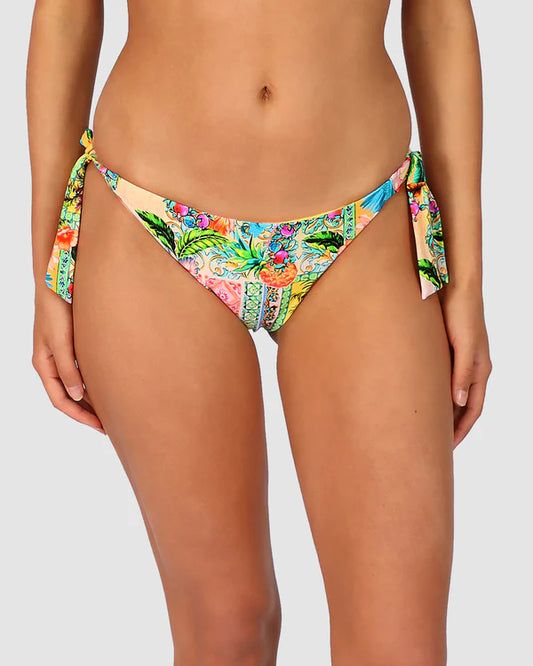 BAKU Sardinia 70s Tieside Bikini Bottom - Lemon