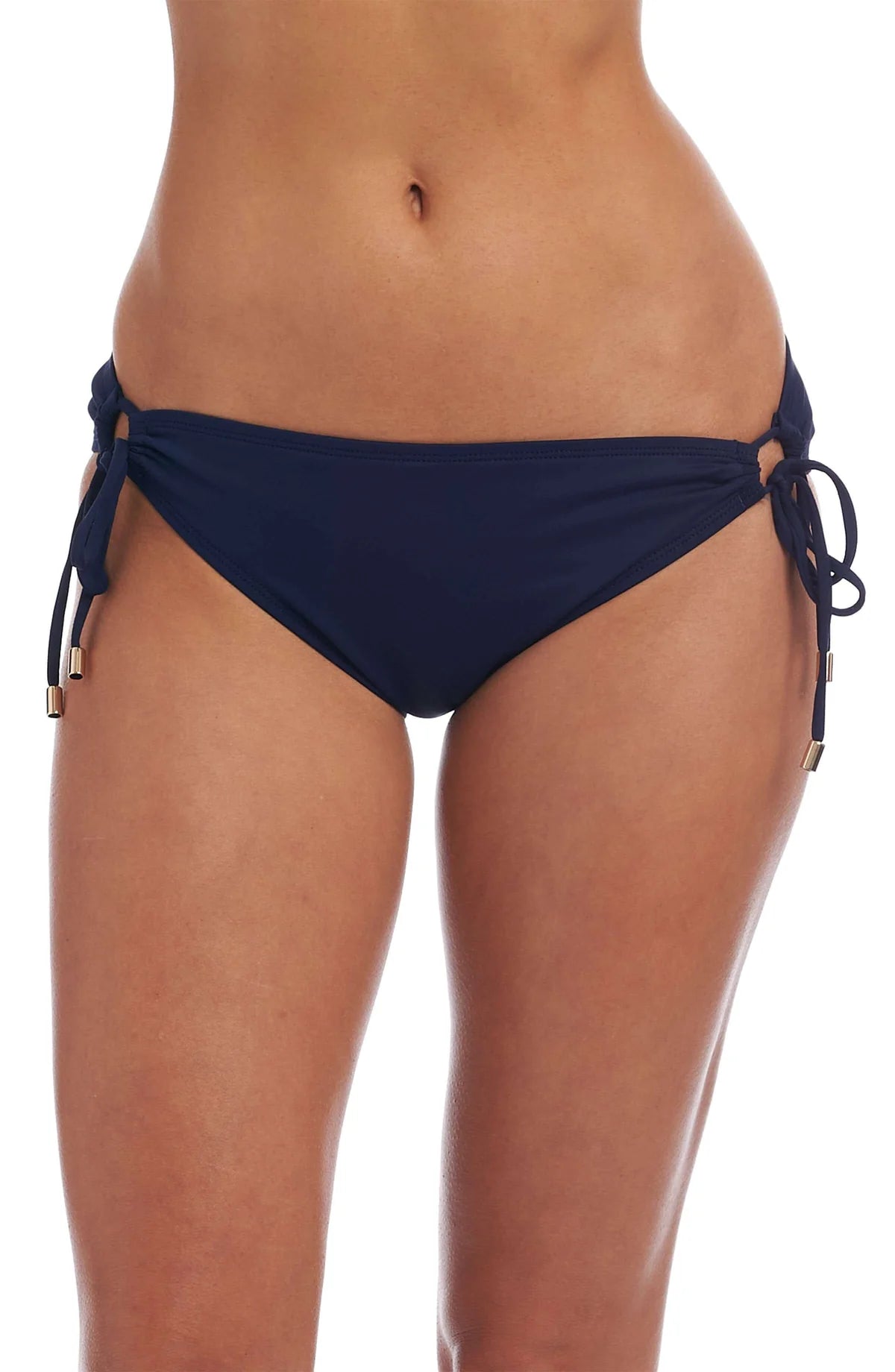 LA BLANCA Island Goddess Side Tie Hipster Bottom - Indigo