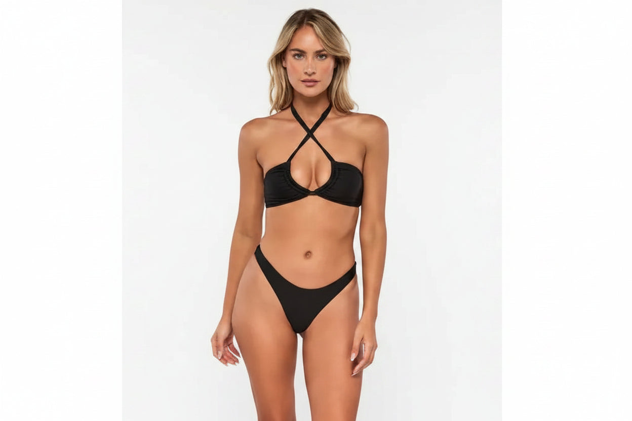 SWIM SYSTEMS Kendall Bikini Top - Black