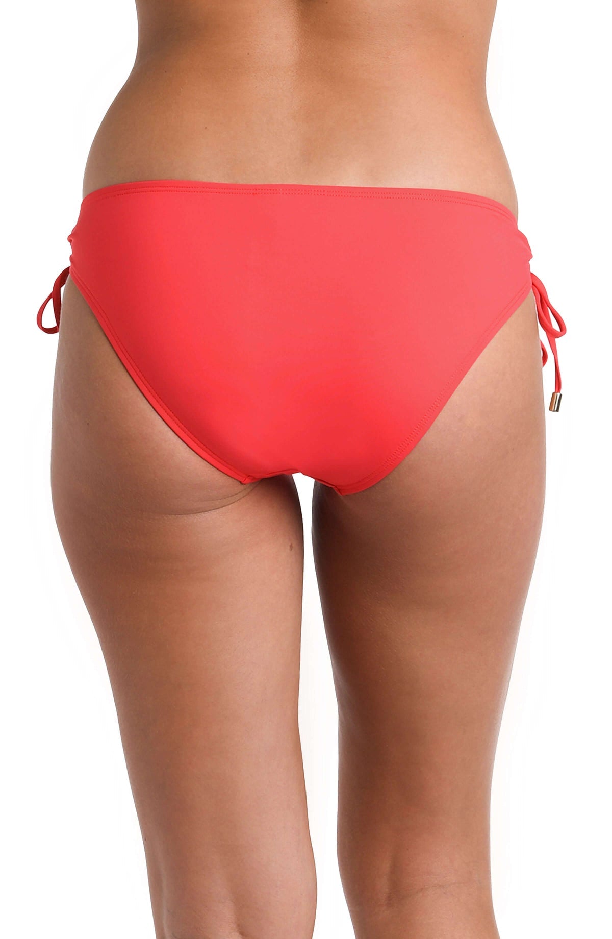 LA BLANCA Island Goddess Side Tie Hipster Bottom - Guava