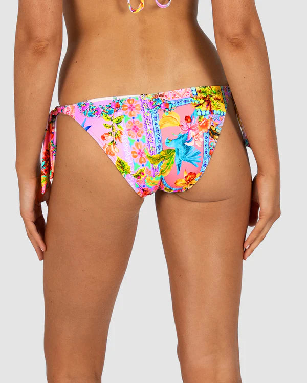 BAKU Sardinia 70s Tieside Bikini Bottom - Lemon