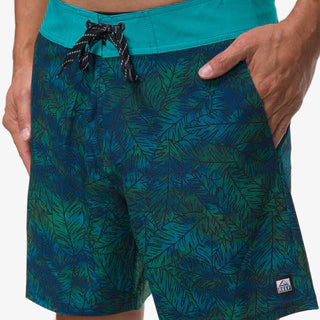 REEF Worley Fixed Waist Boardshort - BLUTL