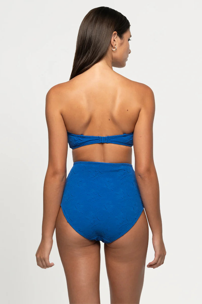 NIPTUCK Amelius Marilyn High Waist Bikini Pant - Blue