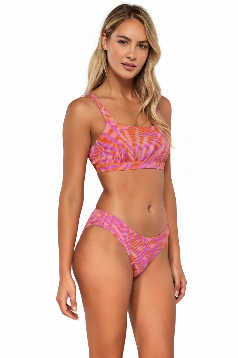 SWIM SYSTEMS Palm Fusion Rio Rib Paige Top