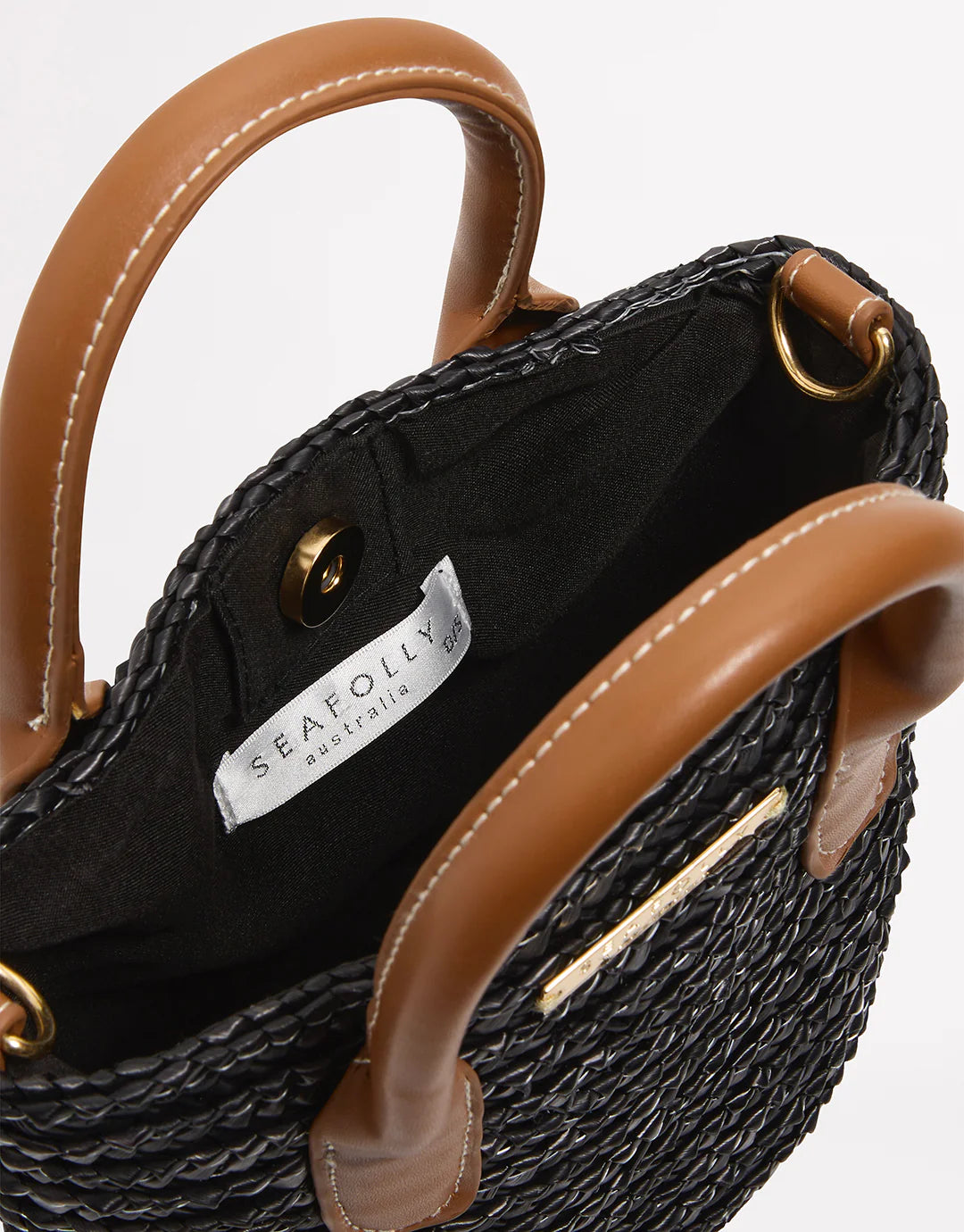 SEAFOLLY Micro Tote Bag - Black