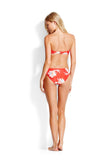 SEAFOLLY DESERT FLOWER HIPSTER BIKINI PANT CHILLI