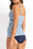 AZURA Bluebird Twist Front Singlet