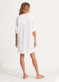 SEAFOLLY Essentials Coverup- White