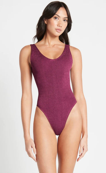 BOND-EYE MARA ONE PIECE- BOYSENBERRY SHIMMER