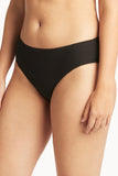 SEA LEVEL SWIM Spinnaker Mid Bikini Pant- Black