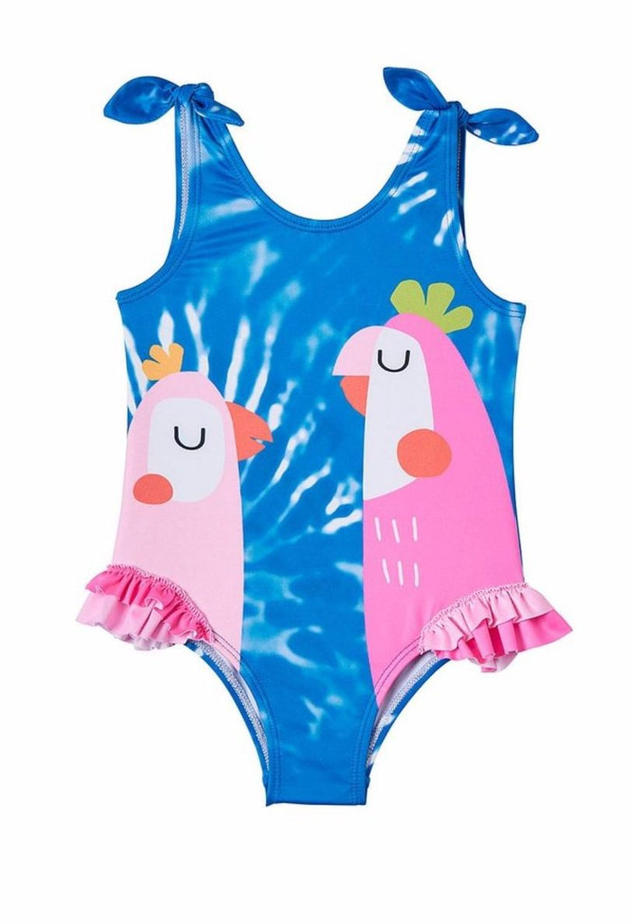 WIPPETTE Blue Penguin Toddler One Piece