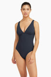 SEA LEVEL SWIM Messina Panel Line Multifit One Piece STORM BLUE