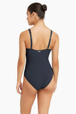 SEA LEVEL SWIM Messina Panel Line Multifit One Piece STORM BLUE