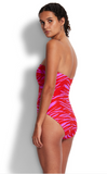 SEAFOLLY SKIN DEEP DD BANDEAU ONE PIECE