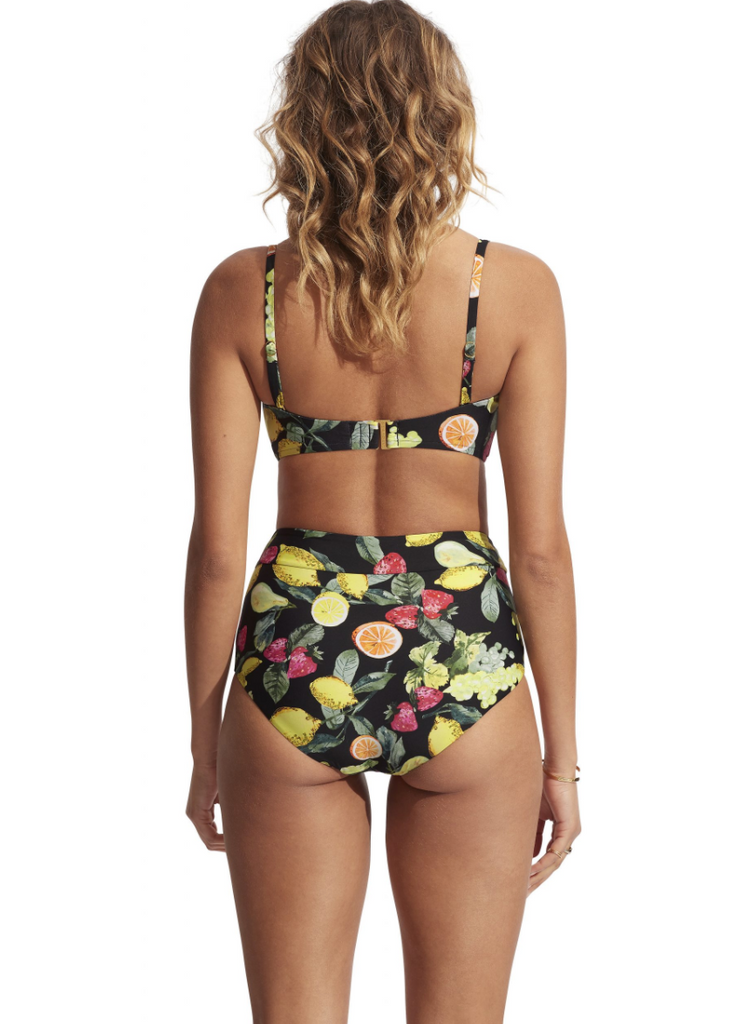 SEAFOLLY HIGH WAIST PANT- LEMONCELLO