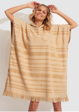 SEAFOLLY towel poncho- CAMEL
