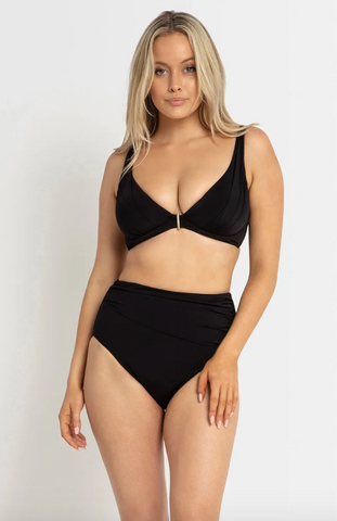 AZURA LUXE TRI BIKINI TOP- Black