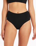 SEA LEVEL SWIM DARK ROMANCE HIGH WAIST PANT- BLACK