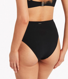 SEA LEVEL SWIM DARK ROMANCE HIGH WAIST PANT- BLACK