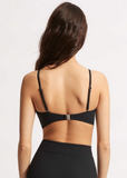 SEAFOLLY COLLECTIVE WILLOW BANDED BRALETTE