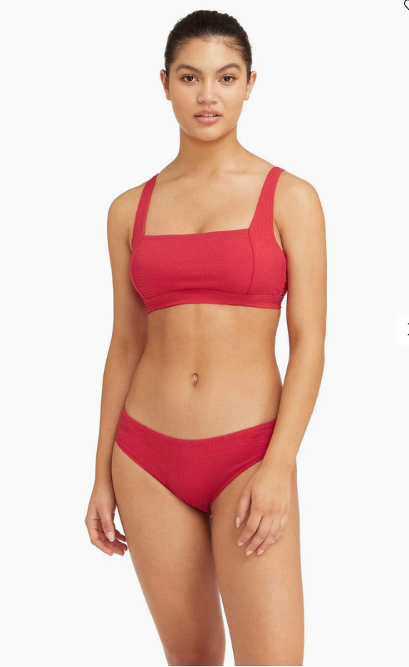 SEA LEVEL SWIM MESSINA SQUARE NECK BRA TOP-RED – Seychelles Swimwear Your  Online Stop for all your Swimwear Needs