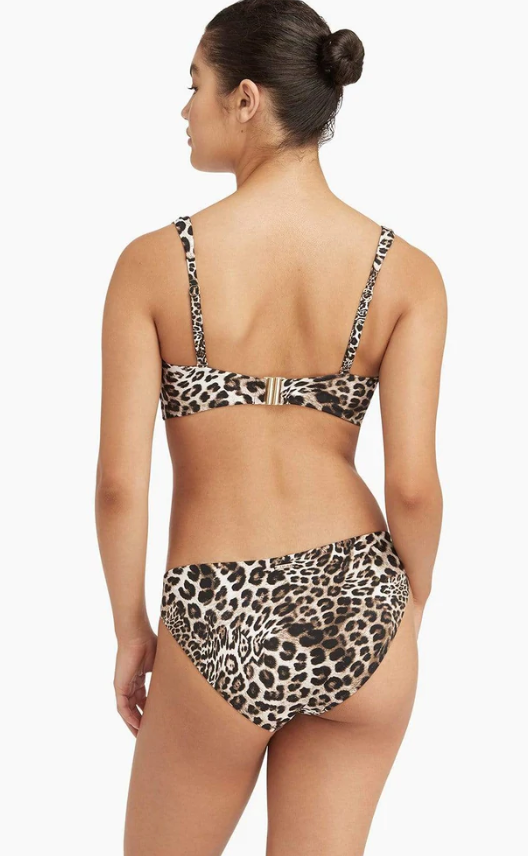 SEA LEVEL SWIM WILDSIDE LOW SQARE NK BRA