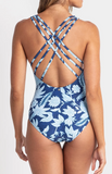AZURA Malolo Multi Cross Strap One Piece - Arctic(ONLINE EXCLUSIVE)