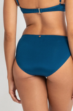AZURA Luxe Gathered Mid Rise Pant - Blue (ONLINE EXCLUSIVE)