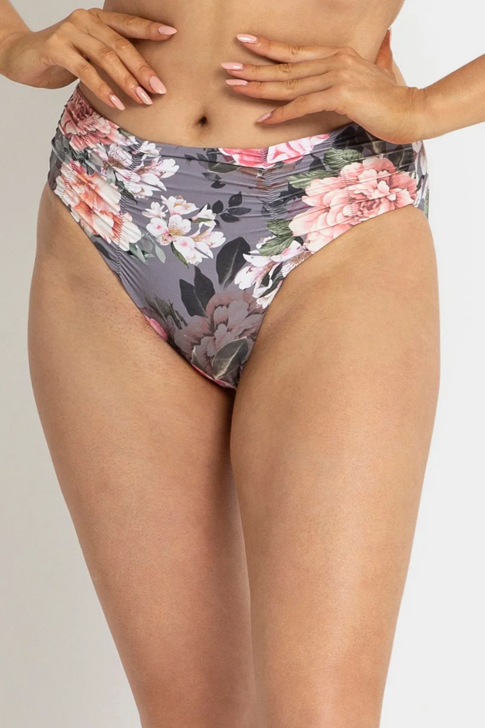 AZURA Abelia Ruched Mid Rise Pant - Storm(ONLINE EXCLUSIVE)