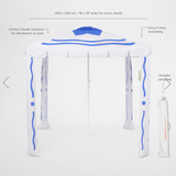 sunnylife BEACH CABANA DEEP BLUE