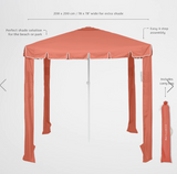 sunnylife BEACH CABANA Terracotta
