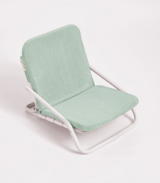 sunnylife CUSHIONED BEACH CHAIR SAGE