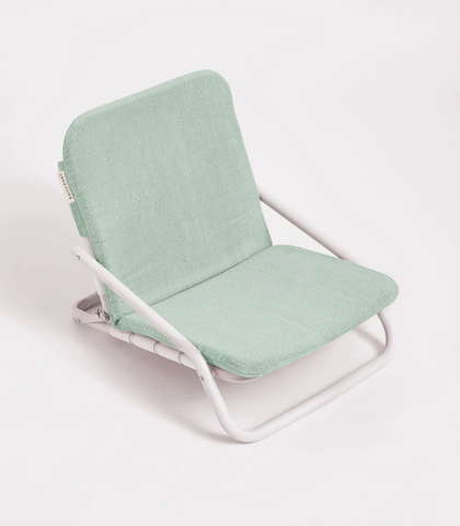 sunnylife CUSHIONED BEACH CHAIR SAGE