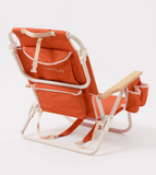 sunnylife DELUX BEACH CHAIR TERRACOTTA
