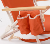sunnylife DELUX BEACH CHAIR TERRACOTTA
