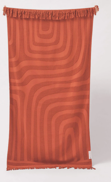 sunnylife Luxe Towel Terracotta