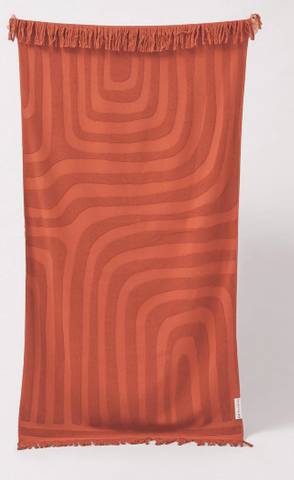 sunnylife Luxe Towel Terracotta