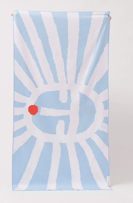 sunnylife MICROFIBRE TOWEL SUN FACE