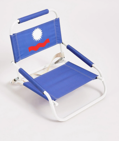 sunnylife BEACH CHAIR DEEP BLUE