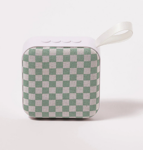 sunnylife TRAVEL SPEAKER CHECKERBOARD