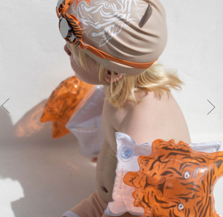 sunnylife SWIMMING CAP TULLY TIGER (online exclusive)